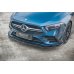 Накладка сплиттер на передний бампер на Mercedes A W177 A35 AMG